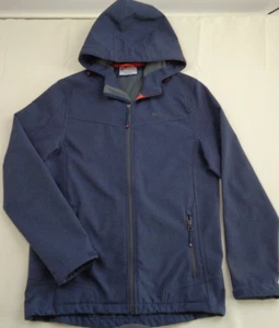 Mountain Warehouse Reykjavik Jacket Men’s M Medium Blue Textured Softshell Coat - Picture 1 of 18