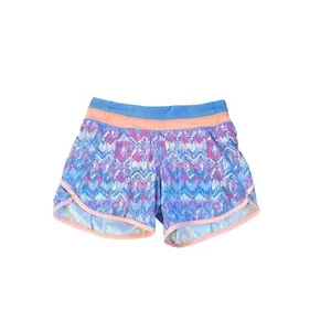 Girls 12 Ivivva Athletica Relay Racer Urban Explorer Lined Running Shorts Print  - Picture 1 of 6