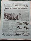 G9k Ephemera 1960s advert champion motor racing playcraft 