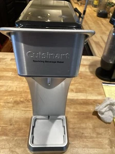 CUISINART Sparkling Bev. Maker SMS-200. Like Soda Stream . w bottle -excel. Cond - Picture 1 of 10