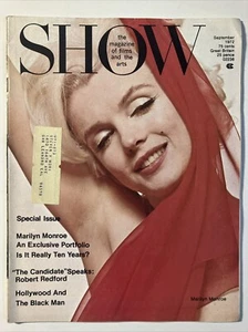 Show Magazine September 1972 Marilyn Monroe Special Issue Robert Redford - Picture 1 of 4