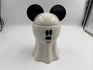 Disney Vintage Ceramic 5x10in Ghost Mickey Mouse Cookie Jar BB02B23026 - Picture 1 of 8