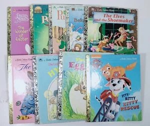 Kleines goldenes Buch Konvolut 9 Kinderbücher Vintage Konvolut Hardcover - Bild 1 von 3