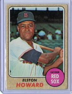 1968 Topps Elston Howard Boston Red Sox #167 ⭐️💥🎯 F/G - Picture 1 of 2