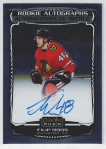 22-23 UD OPC PLATINUM FILIP ROOS RC ROOKIE AUTO #R-FR - 2023 SIGNATURE - Picture 1 of 1