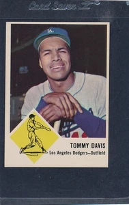 1963 Fleer #040 Tommy Davis Dodgers EX *414 - Foto 1 di 1