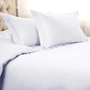 GoLinens 1200 Thread Count Egyptian Solid Cotton Duvet Cover Set - Picture 1 of 55
