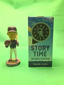 Reloj Trevor Story Time Colorado Rockies Bobblehead SGA 2021 En Caja AT&T - Imagen 1 de 13