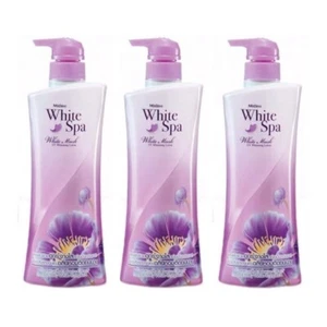 3x400ml Lotion Body Skin Mistine White Musk Spa Whitening Moisturizing Moist - Bild 1 von 6