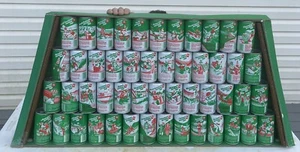 AMERICA'S TURNING 7UP CANORMA COLLECTION 1976 SODA CAN DISPLAY 50 STATES - Picture 1 of 21
