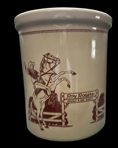 Roy Rogers & Trigger Stillmeadow Utensile Porcellana Collezione Crock Ranch 8" - Foto 1 di 10