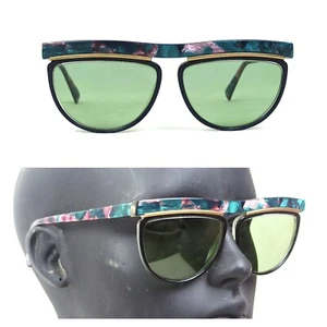 Vintage Silhouette Lady Sunglasses Sea-Shell Frame Art Deco Cirica 80s 59-13 140 - Picture 1 of 21