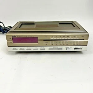 Vintage Retro SONIC AM FM Clock Radio Telephone - Model CRP999  - Bild 1 von 12