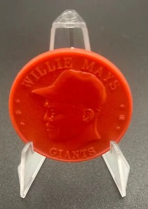 1960 Armour Coins Willie Mays San Francisco Giants HOF RARE COLOR! MINT - Picture 1 of 2