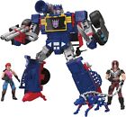 Transformers x G.I. Joe Soundwave Dreadnok Thunder Machine, Zartan & Zarana 