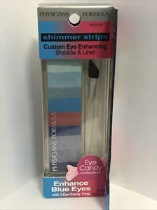 Physicians Formula Shimmer Strips Shadow & Liner Blue Eye Candy Collection #7371 - Picture 1 of 7