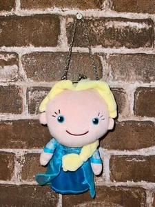 NUEVO SIN ETIQUETAS DISNEY STORE FROZEN ELSA PELUCHE MONEDERO MUÑECA NIÑAS 8" ALTO BOLSO MONEDERO - Imagen 1 de 2