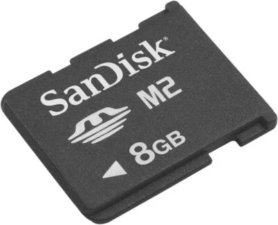 Genuine Sandisk 8GB M2 Memory Stick Micro Card for Sony PSP Go, SDMSM2-8192-E11M - Image 1 of 2