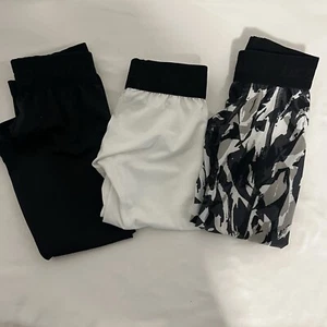 DSG Boy's Bundle of (3) Compression Training Tights Size (6-7) Black/Camo/White - Picture 1 of 9
