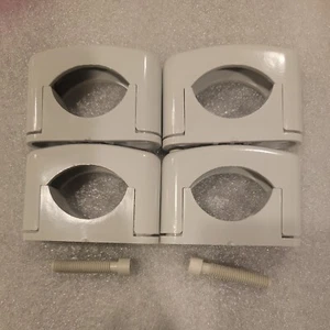 Lot of 4, SOM clamp Iso, lgr - Mounting strap 32...45mm 3083 LGR - Picture 1 of 3