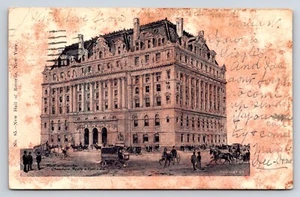 Postcard New Hall of Records, Building New York Chambers, Reade & Centre Street - Picture 1 of 2