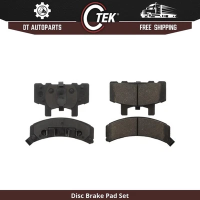 Para Chevrolet K1500 1988-1999 | Pastillas de freno de disco delanteras centradas | Cerámica Foto 1 de 4