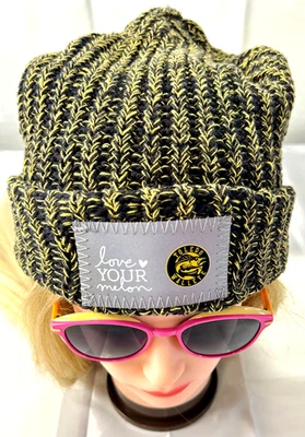 Love Your Melon Toledo Walleye Hockey Knit Beanie Hat Cap Cool - Image 1 of 4