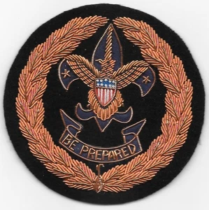 Bronze Bullion on Felt Private Issue Adult Position Patch Boy Scouts BSA PN - Picture 1 of 2