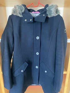 Wollmantel Winter Frieda & Freddies New York Gr 40 L dunkelblau top - Bild 1 von 6