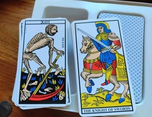 Ancien Tarot De Marseilles, Grimaud Boxed Tarot Cards. Vintage 1970 - Bild 1 von 9