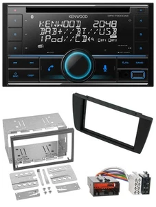 Kenwood CD 2DIN DAB USB MP3 Bluetooth Autoradio für Jaguar X-Type S-Type 2003-20 - Bild 1 von 8