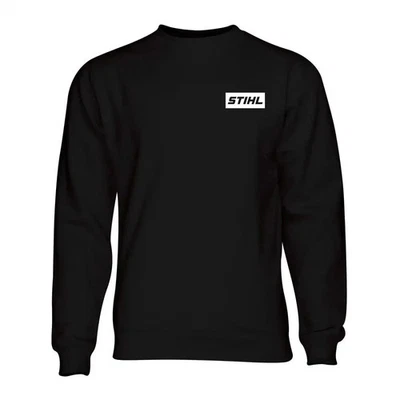 Sudadera Stihl Algodón/Poliéster Unisex Signature Crew, Negra, 2X Foto 1 de 2