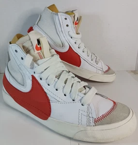 Nike Herren Blazer Mid '77 Jumbo weiß/total orange Schuhe Größe 10,5 - Bild 1 von 21
