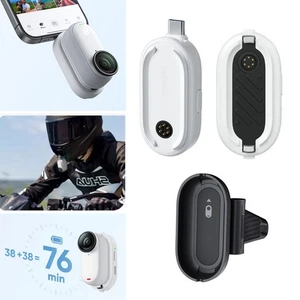 Schnellleser/Akku/Fahrrad Motorrad Helmhalterung für Insta360 GO 3S/GO 3 Kamera - Bild 1 von 27