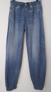Rag & Bone Faux Jeans Leggings Blue Jogger Jeggings Women's Small 28 x 28 - Picture 1 of 7
