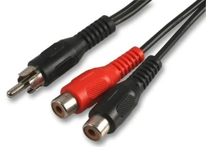 PRO SIGNAL - Phono (RCA) Mannelijk naar 2x Vrouwelijk - Afbeelding 1 van 1