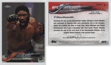 2018 Topps Chrome UFC Refractor Curtis Blaydes #6 Rookie RC