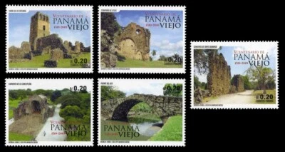 PANAMÁ 2019 - V Centenario Panamá Viejo ruinas catedral puente iglesia convento Foto 1 de 3