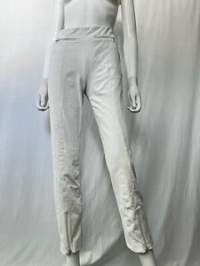 THE SCRIPT Women'ss Pants Chino White Straight Fit Size 2 - Picture 1 of 17