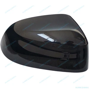 Right Side Mirror Cover Cap For 2015-2018 BMW X3 X4 X5 X6 F15 F16 F26 E82,Black - Picture 1 of 4