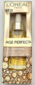 L'Oreal Age Perfect Cell Renewal Facial Oil Light 1 fl. oz. - New - Picture 1 of 4