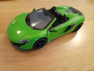 1:24 McLaren 650S Spider 2014 Detallado Motormax Diecast Modelo de Coche 79326 Foto 1 de 4