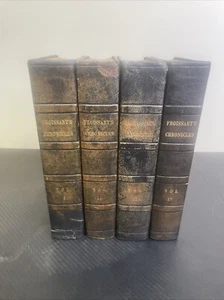 Sir John Froissart's Chronicles of England, France, Spain: Vol I-IV, 1814 (LWS6) - Picture 1 of 16