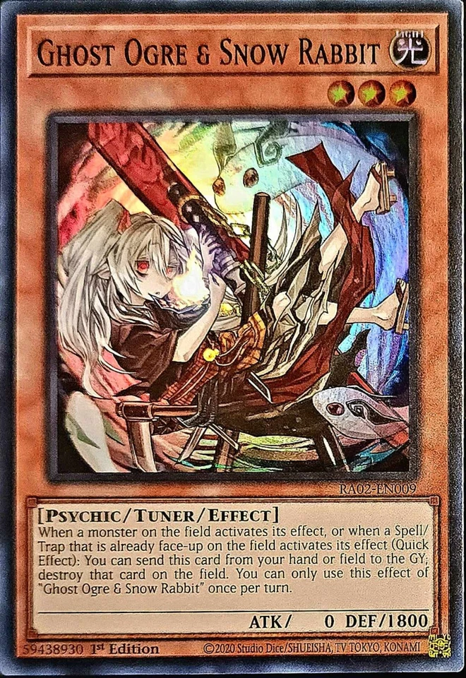 Ghost Ogre & Snow Rabbit RA02-EN009 (Alternate Art) - Image 1 of 1