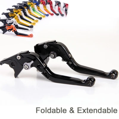 For Yamaha VMX-12 Vmax1200/FZR1000/FZ750 Folding&Extend Brake Clutch Levers - Изображение 1 из 4