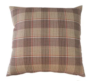 Almohada de acento a cuadros Hunter Tatersall 18 x18 LA CAMA BIEN VESTIDA - Imagen 1 de 4