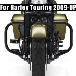 2009+ Highway Engine Guard Crash Bar For Harley Road King Street Glide 49050-09A - Foto 1 di 12