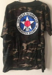 AMERICAN HEROES CUP LANCASTER REGION 91 AYSO SOCCER REFEREE Men's T-shirt XL - Picture 1 of 5
