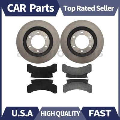 Front Disc Brake Pad Set Disc Brake Rotor 3 X C-Tek For Ford 1983-1997 - Image 1 of 4