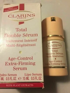 Clarins brighten serum vital light day night cream exfoliate tanner or cleanser - Picture 1 of 13